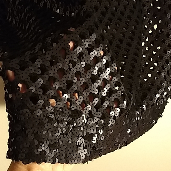Tory Burch sequin mesh top - Picture 8 of 8